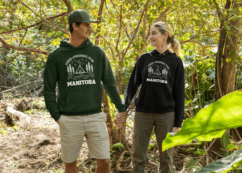 C & Win Sports Manitoba-Fires, Friends, Fun Hoodie - C & Win Sports